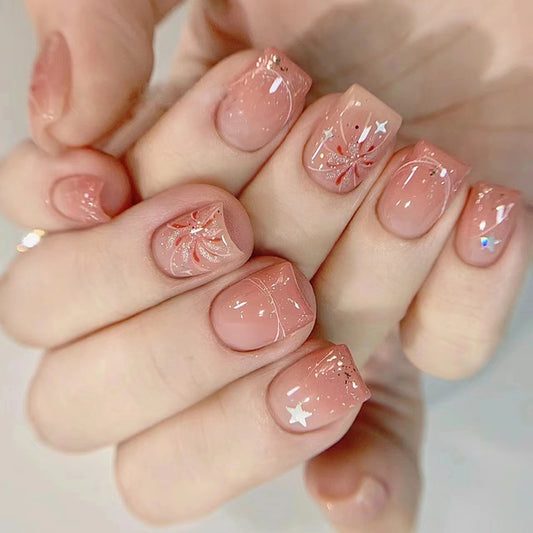 GLAMPOP Festive Firework Press-On Nails