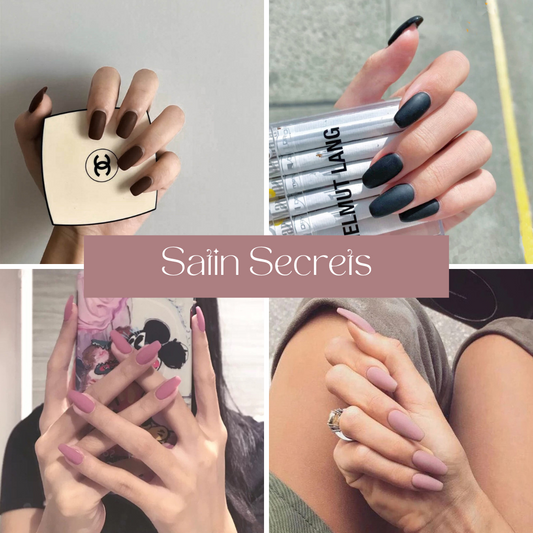 GALMPOP Press On Nails Satin Secrets Bundle