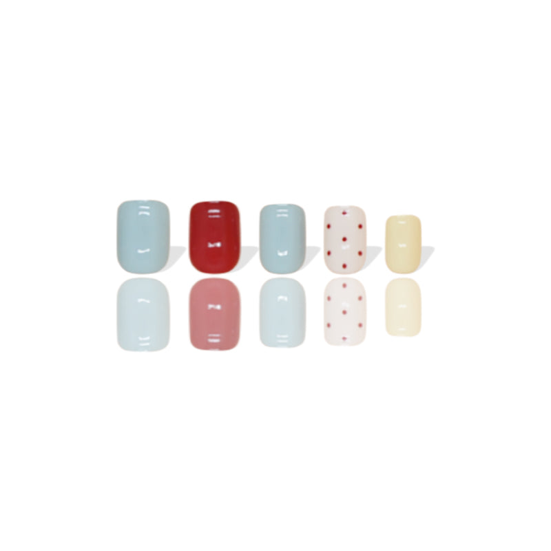 GLAMPOP Ice Cream Date Press-On Nails