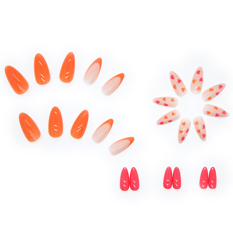 GLAMPOP Sunset Serenade Press-on Nails almond