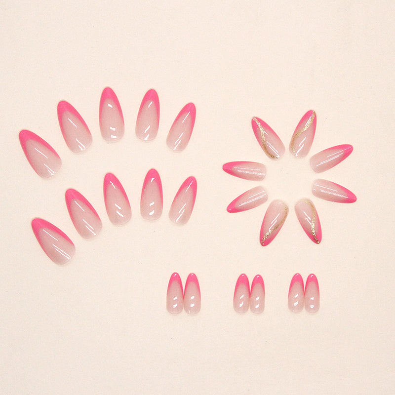 GLAMPOP Sunset Sorbet Press-on Nails Trendy Nails