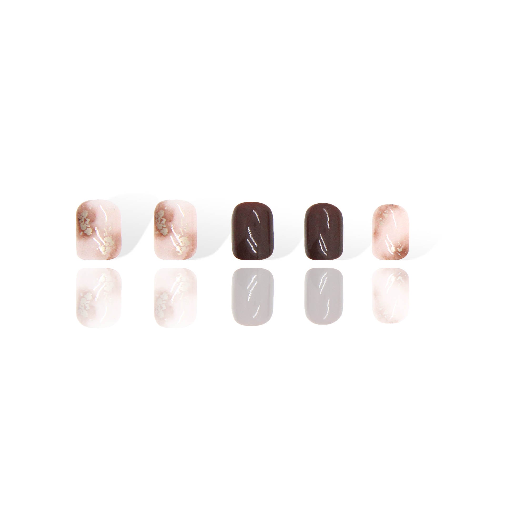 Cocoa Charm Press-on Nails