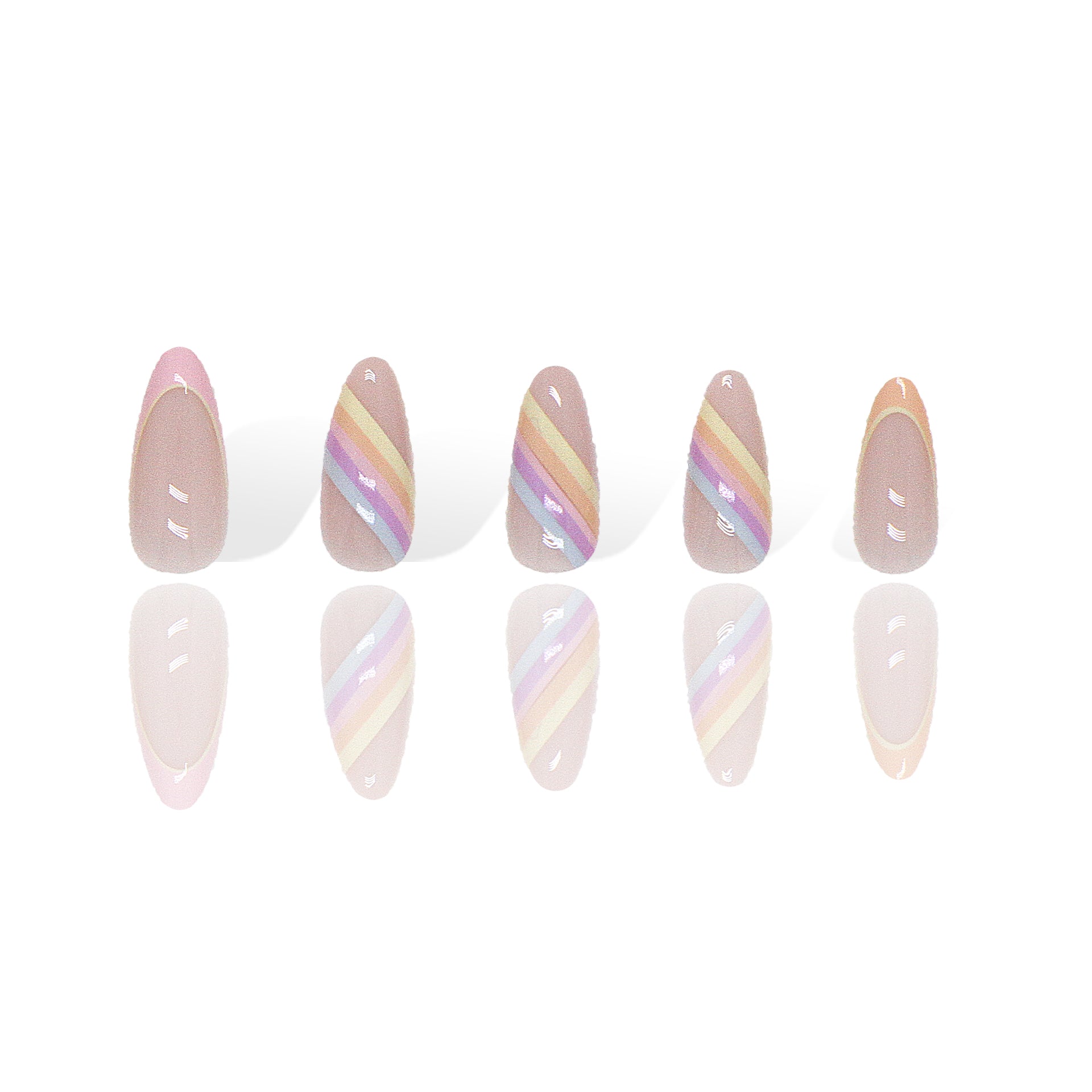 GLAMPOP Twilight Blush Press-on Nails