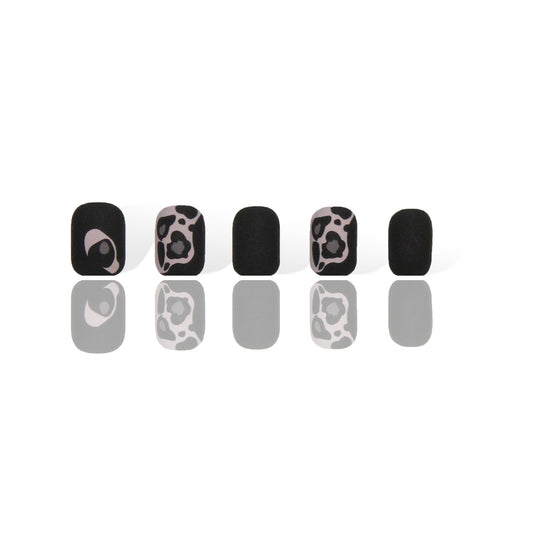 Glampop Black Leopard Press-on Nails