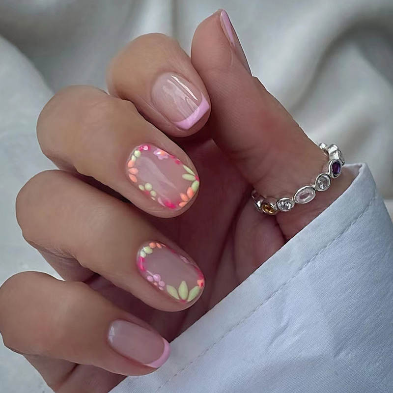 GLAMPOP Summer Bloom Press-on Nails