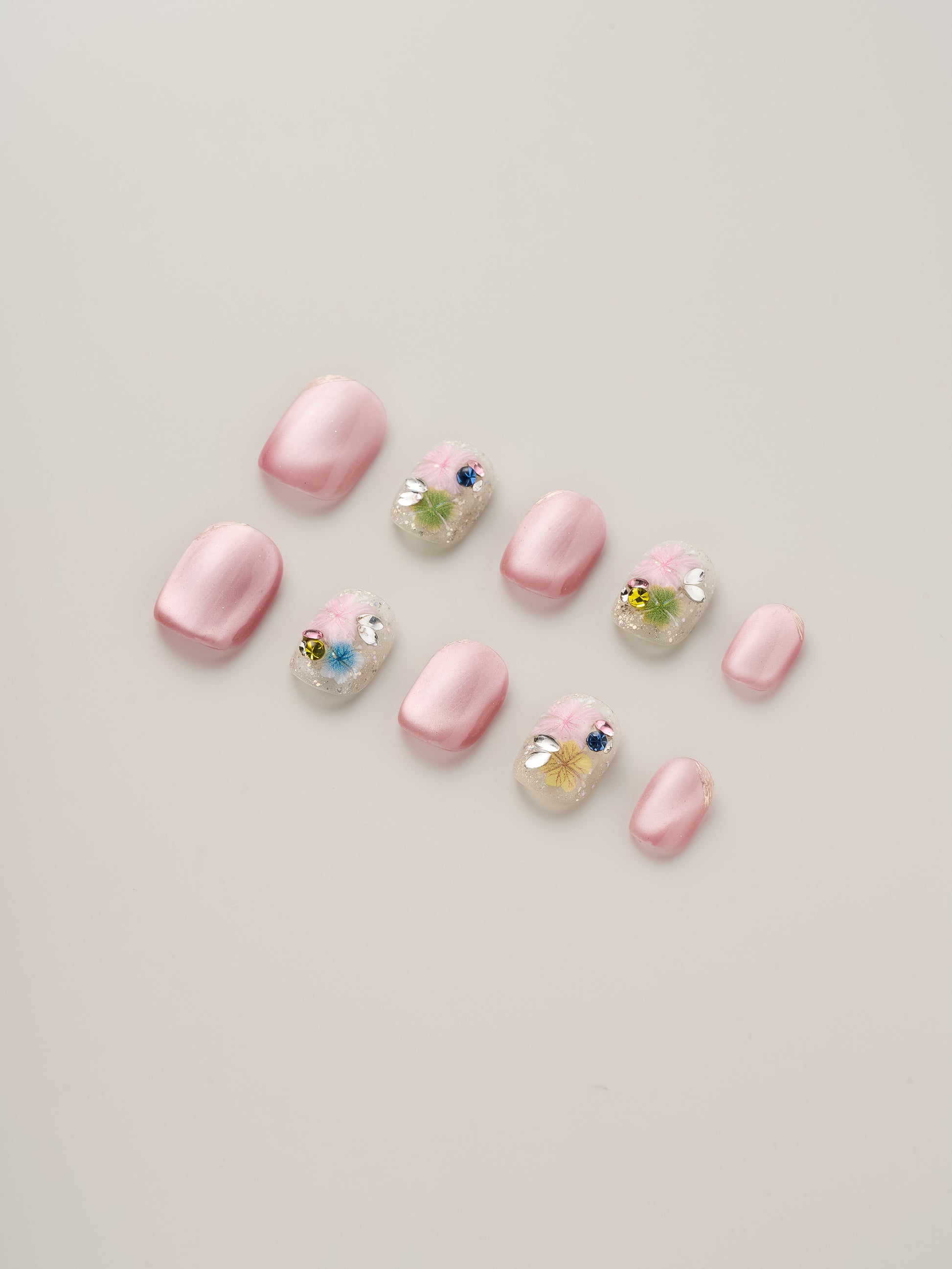 Petal Dream Handmade Press On Nails