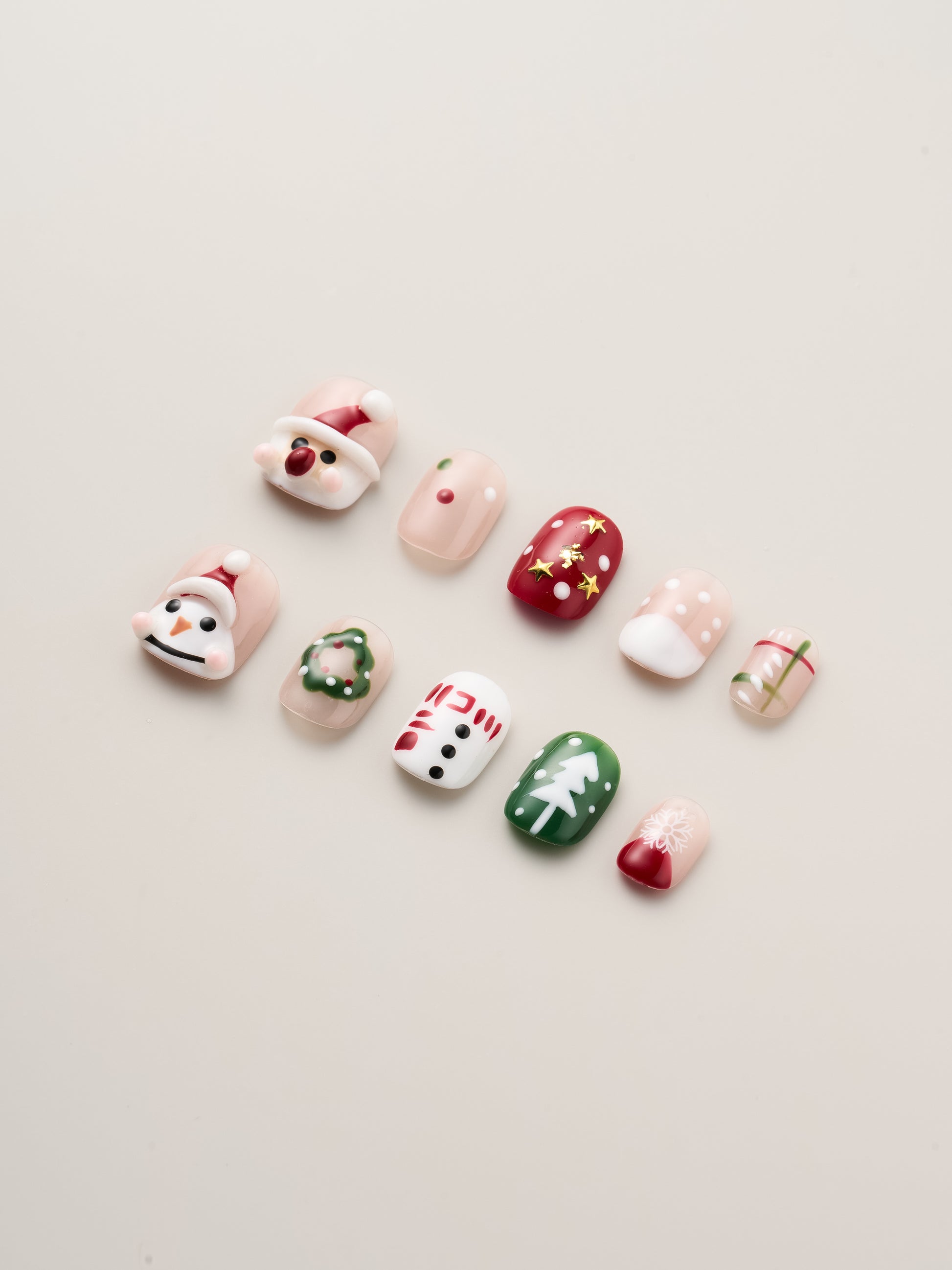 Christmas  Press On Nails