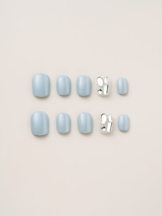 Crystal Skies Handmade Press On Nails