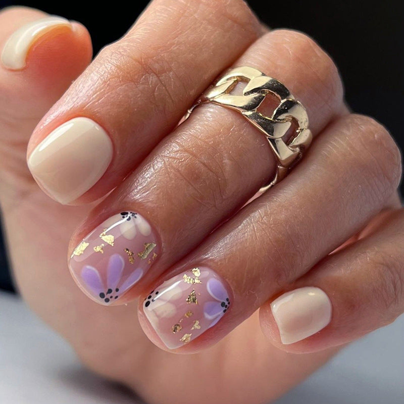 GLAMPOP Lavender Bloom Press-On Nails