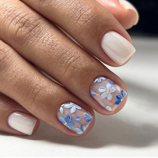 Sicilian Blossom Press-On Nails