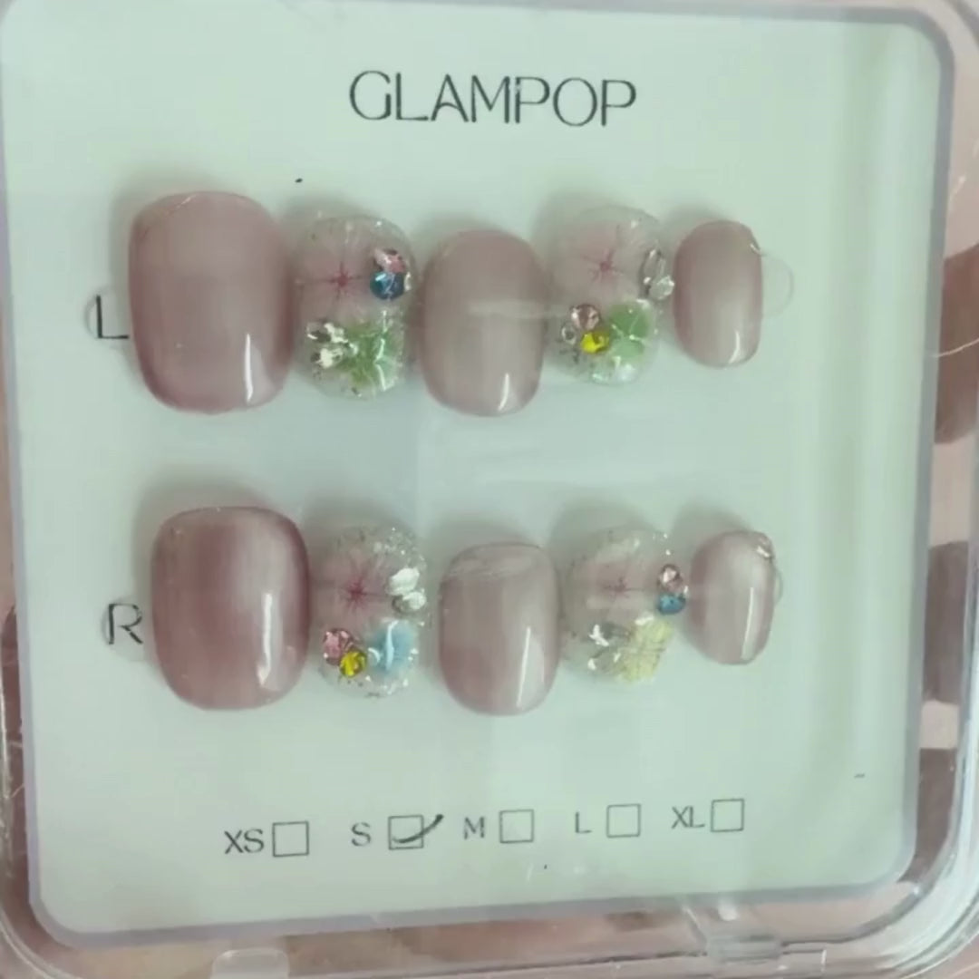 Petal Dream Handmade Press On Nails