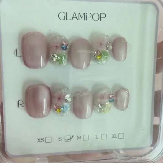 Petal Dream Handmade Press On Nails